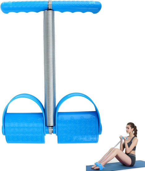 Get a Full-Body Workout at Home with the Pedal Puller Sit up Exercise Equipment - Single Spring, Pedal Resistance Band with Handle for Arm, Abdominal, and Leg Exercise - Perfect for Your Home Gym