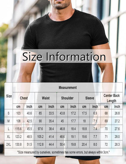 Men'S Muscle T Shirts Stretch Short Sleeve V Neck Bodybuilding Workout Tee Shirts