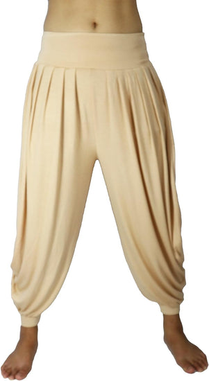 Women'S Drape Harem Aladdin Loose Elastic Waist Pants