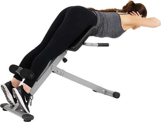 Hyperextension Roman Chair for Back, Glute, Hamstring and Ab Workouts