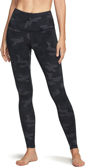 Women'S Thermal Tummy Control Yoga Pants with Pockets, High Waist Warm Fleece Lined Leggings, Winter Workout Running Tights