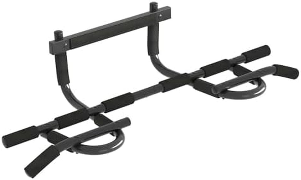 Pull up Bar 104CM Length for Doorway, Chin up Horizontal Pull-Up Bars Exercise & Fitness Equipment for Home Gym Workout Outdoor Wall Surface, Max Limit 136Kg Comfortable Foam Grip Black
