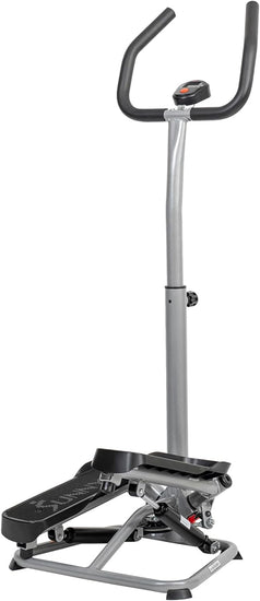 Twisting Stair Stepper Machine with Handlebar and Digital Display