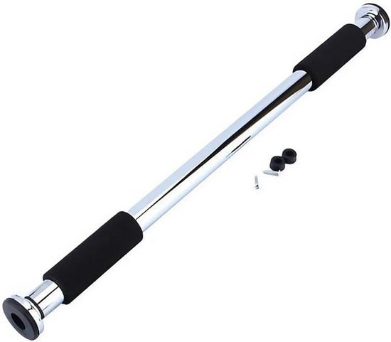 Door Chin up Bar Portable Pull up Doorway Home Gym Workout Fitness Abs Exercise - Adjustable, Secure Fit for Upper Body Workouts & Abs Exercise
