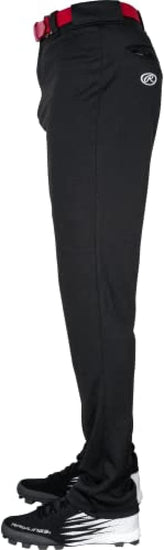 Semi-Relaxed Full Length Baseball Pant | Solid & Piped Options | Adult Sizes | Multiple Colors