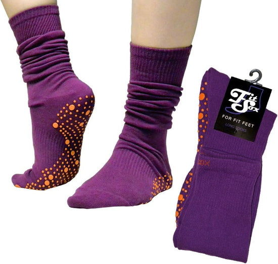 Grip Socks - Yoga, Martial Arts, Dance Anti-Slip/Non-Slip, 1 Pair, US Size 8-10.