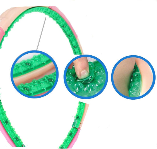 - Weighted Hoop 6.84Lb (3.1Kg) Exercise,Fitness Advance for Expert