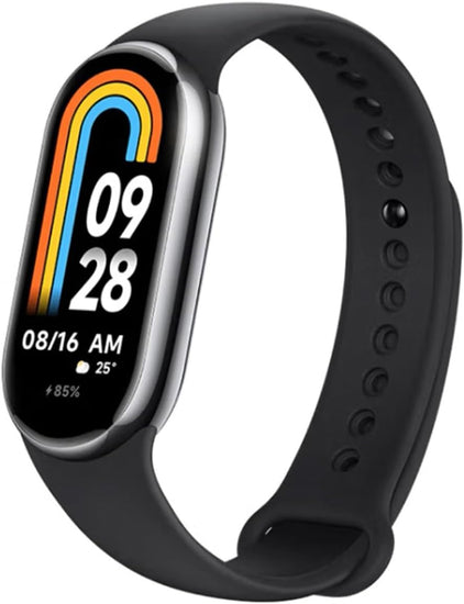 Mi Smart Band 8 (Global Version) Health & Fitness Tracker with 60Hz Refresh Rate 1.62" AMOLED Display, 16-Day Battery Life, 150+ Sports Modes, Blood Oxygen, Heart Rate,Sleep & Stress Monitoring