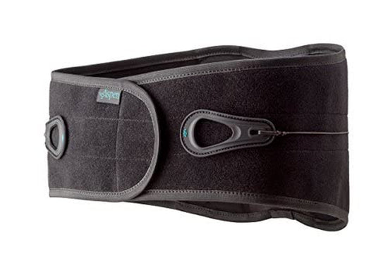 Gorilla Sports®  Basic Back Support XXL - Back Brace Fitness Belt Adjustable with Pull Tabs
