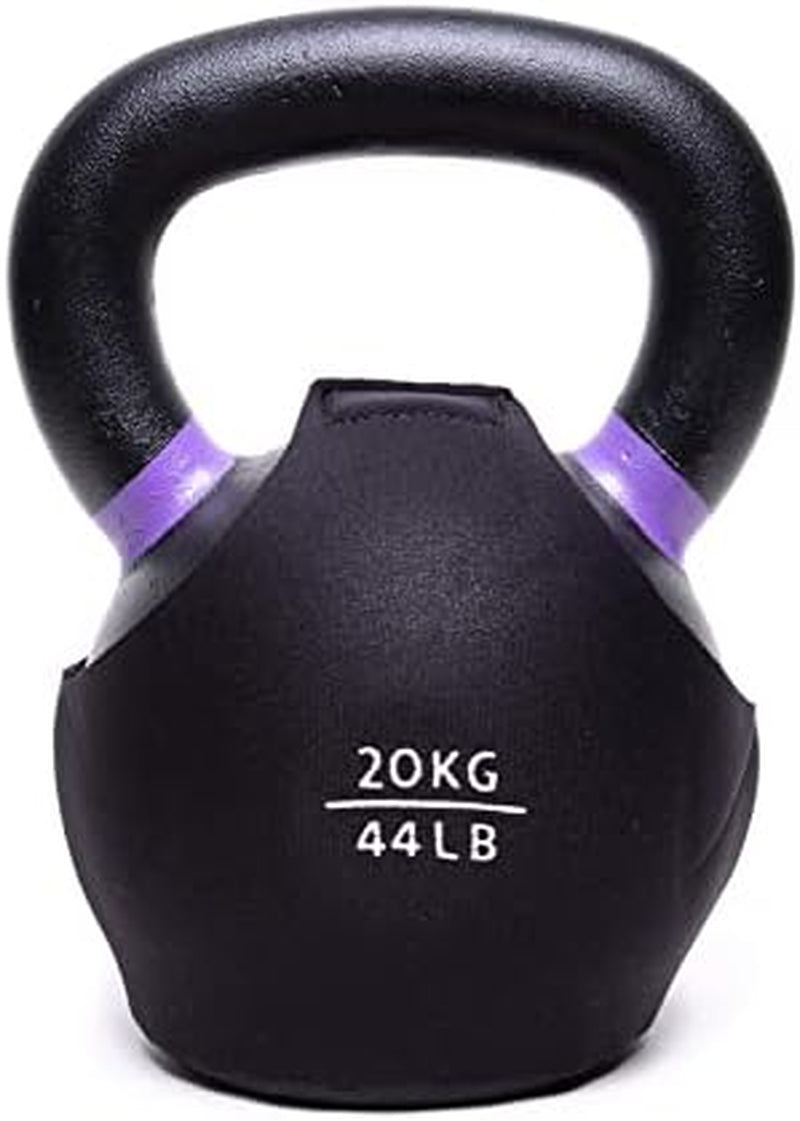 SPECIFIC to  PRODUCTS - Powder Coat Kettlebell Wrap (4-48 KG) - Floor Protector Kettlebell Cover with 3Mm Neoprene Sleeve for Gym or Home Fitness Kettlebell Protection