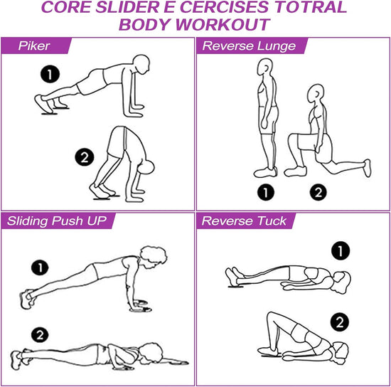 Fitness Exercise Core Sliders