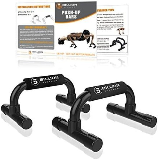 Push up Bars,5Billion Pushup Handles for Home Gym Fitness,Portable Parellette Bars,9'' X 5.7''X 4.7''