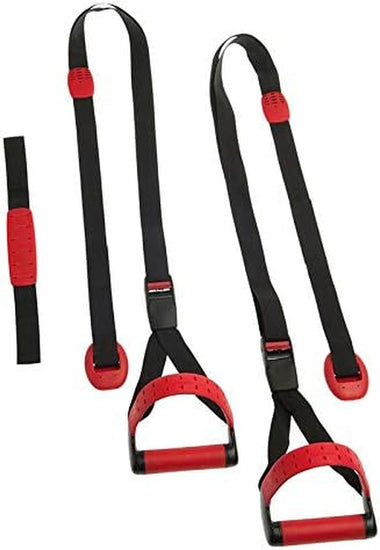 Suspension Trainer Bodyweight Fitness for Full Body Workout Home Gym Resistance System