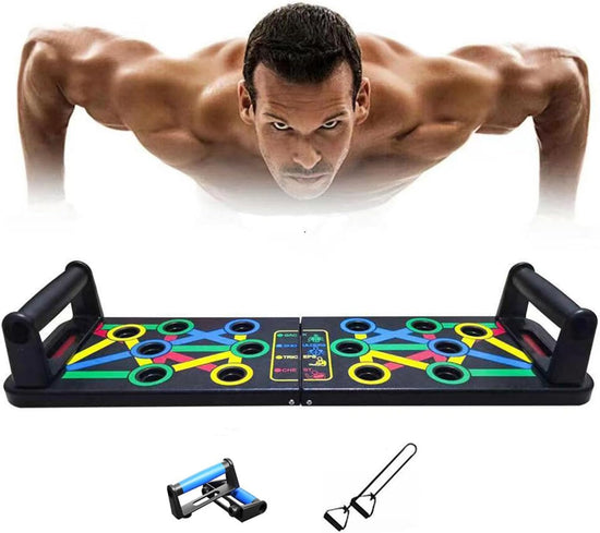 Push up Board 28-In-1, Portable Push up Handles for Floor,Foldable Multi-Function Push up Bars, Professional Push up Stands Strength Training Exercise Fitness Equipment