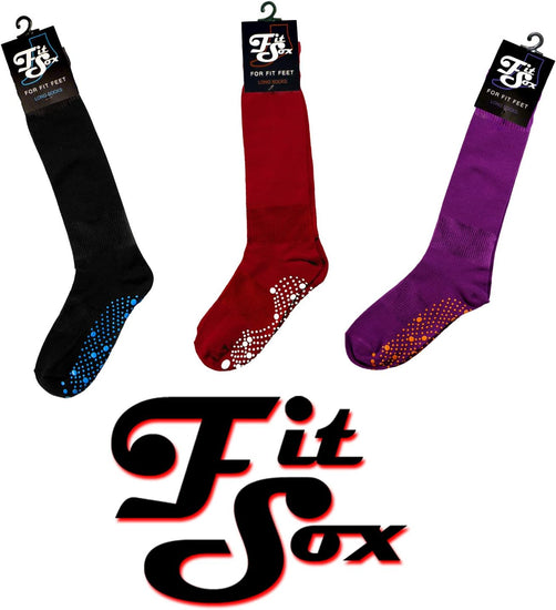 Grip Socks - Yoga, Martial Arts, Dance Anti-Slip/Non-Slip, 1 Pair, US Size 8-10.