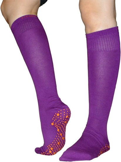 Grip Socks - Yoga, Martial Arts, Dance Anti-Slip/Non-Slip, 1 Pair, US Size 8-10.
