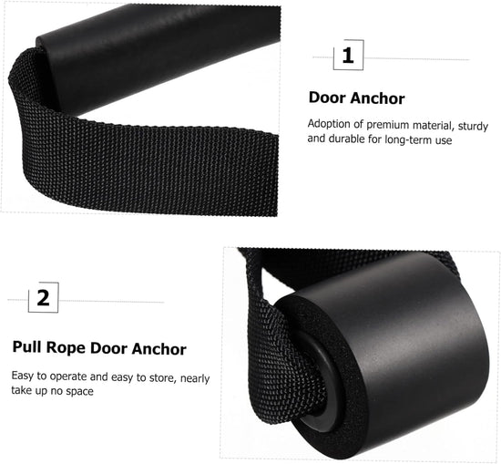 Pull Cord Door Buckle Pull Rope Door Anchor Pulling Rope Door Buckle Door Buckle for Pull Rope Pulling Rope Supplies Gym Supply Home Door Buckle Products Elastic Fitness Nylon