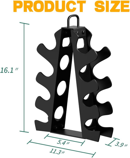 Dumbbell Rack Stand,Weight Rack for Dumbbells, Upgraded Handle,Dumbbell Rack Stand Only, Dumbbell Rack for Home, Offices and Gyms.
