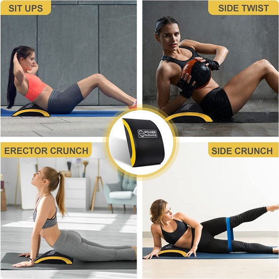 Ab Exercise Mat - Sit up Pad - Abdominal & Core Trainer Mat for Full Range of Motion Ab Workouts…