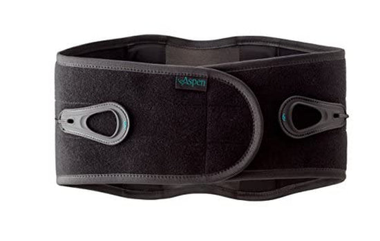 Gorilla Sports®  Basic Back Support XXL - Back Brace Fitness Belt Adjustable with Pull Tabs
