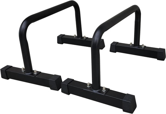 Chin up & Push up Parallel Dip Bar - Parallette Dip Station Fitness Gym Strength Training Exercise Equipment