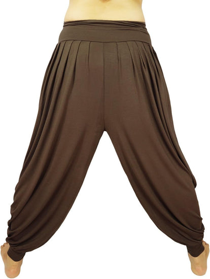 Women'S Drape Harem Aladdin Loose Elastic Waist Pants