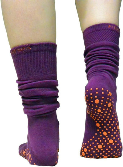 Grip Socks - Yoga, Martial Arts, Dance Anti-Slip/Non-Slip, 1 Pair, US Size 8-10.