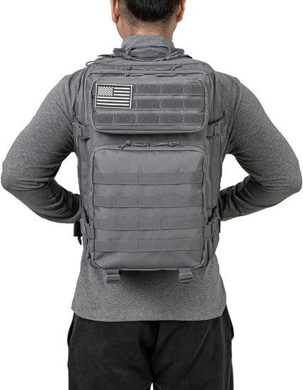45L Military Tactical Backpacks Molle Army Assault Pack 3 Day Bug Out Survival Bag Hiking Treeking Rucksack