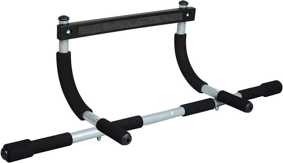 Pull up Bars - Total Upper Body Workout Bar for Doorway, Adjustable Width Locking, No Screws Portable Door Frame Horizontal Chin-Up Bar, Fitness Exercise & Training Equipment for Home