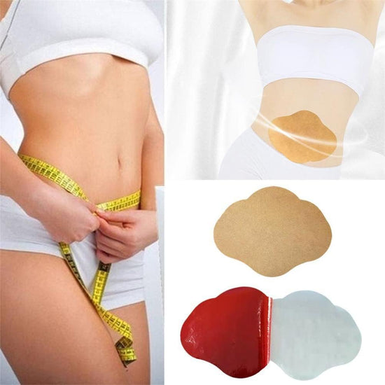 50PCS Natural Wormwood Slimming Belly Sticker Fat Burning Patches Chinese Herbal Medicine Weight Loss Slim Stickers Slimming Waist Abdominal