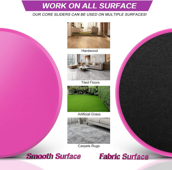 Fitness Exercise Core Sliders