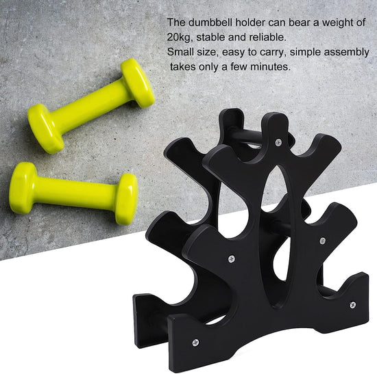 Dumbbell Rack, Dumbbell Weight Rack, 3 Tier Barbell Storage, Only Dumbbell Rack Stand, Home Fitness Accessory for Home, Office and Gym