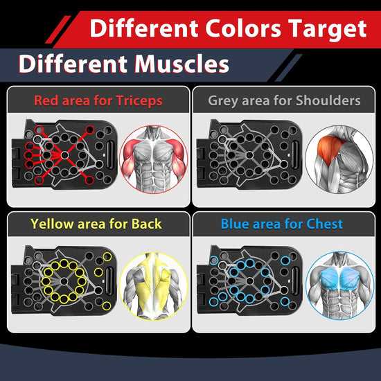 41 in 1 Push up Board with Smart Counter, Professional Foldable Push up Bar Handles Strength Training Push up Stands Exercise Workout Fitness Equipment for Home Gym with Carry Bag