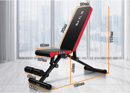Fid Bench Weight Bench Press Foldable Full Body Training Equipment for Home Gym Workout Fitness