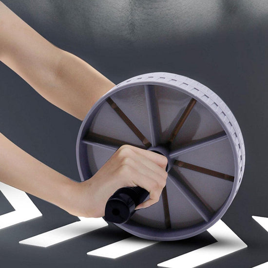 Ab Wheel Roller,Core Training Muscle Strengthening Equipment with Soft Handles - Ab Exercise Roller for Effective Core Training & Home Body Fitness