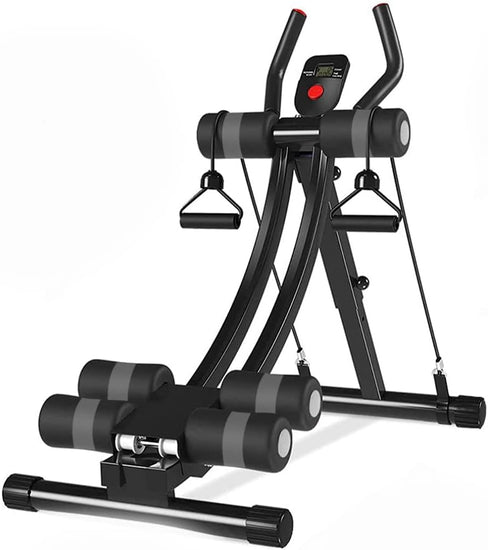 AB Workout Equipment, Home Gym Ab Machine for Abdominal Exercise and Strength Training, Height Adjustable Fitness Equipment