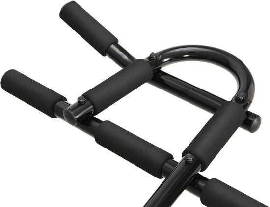 Pull up Bar 104CM Length for Doorway, Chin up Horizontal Pull-Up Bars Exercise & Fitness Equipment for Home Gym Workout Outdoor Wall Surface, Max Limit 136Kg Comfortable Foam Grip Black