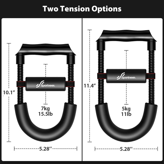 Wrist Strengthener,  Forearm Exerciser with Adjustable Tension for Improving Strength, Hand Developer Arm Grip Workout Strength Trainer Home Gym Workout
