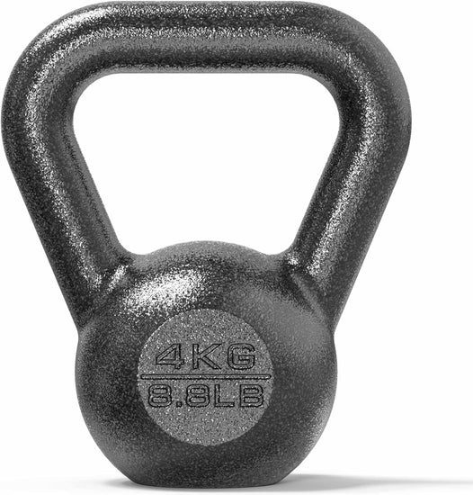 Cast Iron Kettlebell Weight for Home Gym Fitness & Weight Training (4KG-24KG)