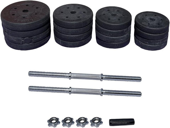 Dumbbell Barbell Set Adjustable Weights Workout Body Building Fitness Exercise Home Gym