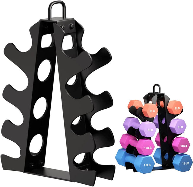 Dumbbell Rack Stand,Weight Rack for Dumbbells, Upgraded Handle,Dumbbell Rack Stand Only, Dumbbell Rack for Home, Offices and Gyms.