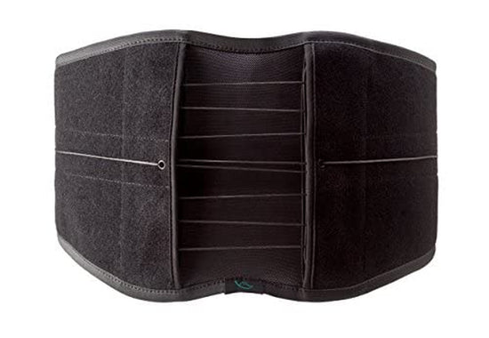Gorilla Sports®  Basic Back Support XXL - Back Brace Fitness Belt Adjustable with Pull Tabs
