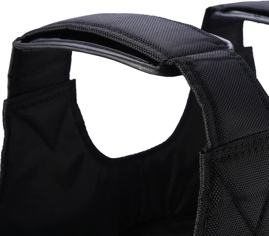 Weighted Vest, 20KG Weight Jacket Exercise Weightloading Training Waistcoat for Boxing Workout Fitness Running Weightlifting Training Powerlifting