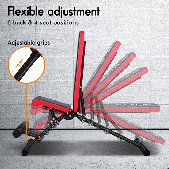 Fid Bench Weight Bench Press Foldable Full Body Training Equipment for Home Gym Workout Fitness