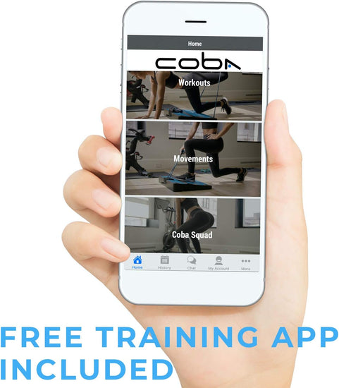 Board Body Trainer - Full Home Workout System, Core, Booty, Arm & Glute Exercise Machine, Portable Home Gym Full Body Resistance Band Trainer with Training App