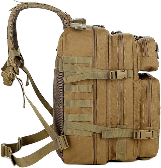 45L Military Tactical Backpacks Molle Army Assault Pack 3 Day Bug Out Survival Bag Hiking Treeking Rucksack