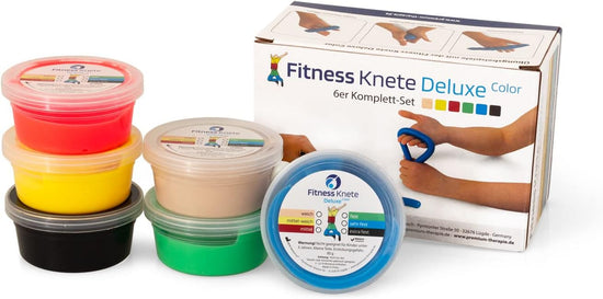 Deluxe Colour | 85G | Complete Set of 6 | Hand Exerciser | Finger Trainer