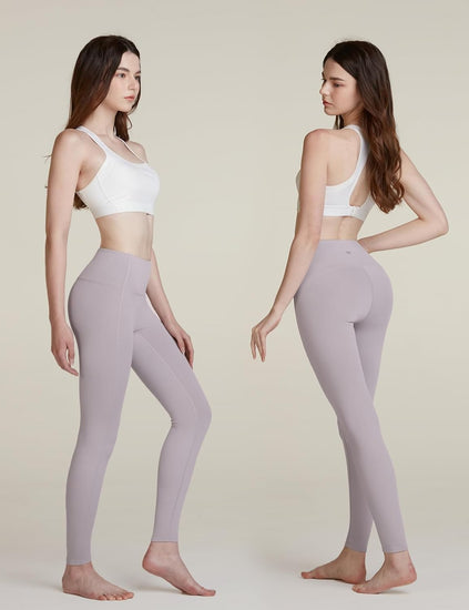 Women'S Thermal Tummy Control Yoga Pants with Pockets, High Waist Warm Fleece Lined Leggings, Winter Workout Running Tights