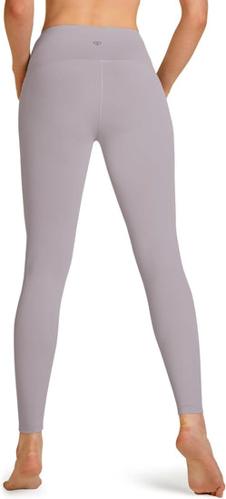 Women'S Thermal Tummy Control Yoga Pants with Pockets, High Waist Warm Fleece Lined Leggings, Winter Workout Running Tights