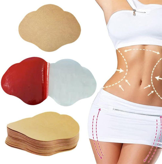50PCS Natural Wormwood Slimming Belly Sticker Fat Burning Patches Chinese Herbal Medicine Weight Loss Slim Stickers Slimming Waist Abdominal